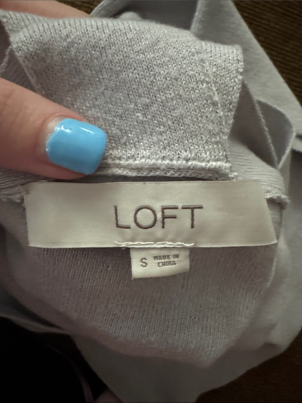 Loft Grey Small Tank - Picture 3 of 3